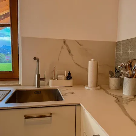 Bergloft Alpenjuwel Mit Bergblick Am Bach Appartamento Bernau am Chiemsee